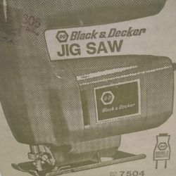 Black & Decker Vintage Jigsaw