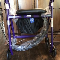 Basic Rollator / Walker NIB Model #MDS86850EP