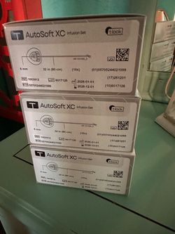 Tandem AutoSoft XC Infusion Set 6mm 32in – 3 Boxes