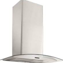 Broan  EW4636SS Convertible Wall Mount Curved Glass Chimney Range Hood 
