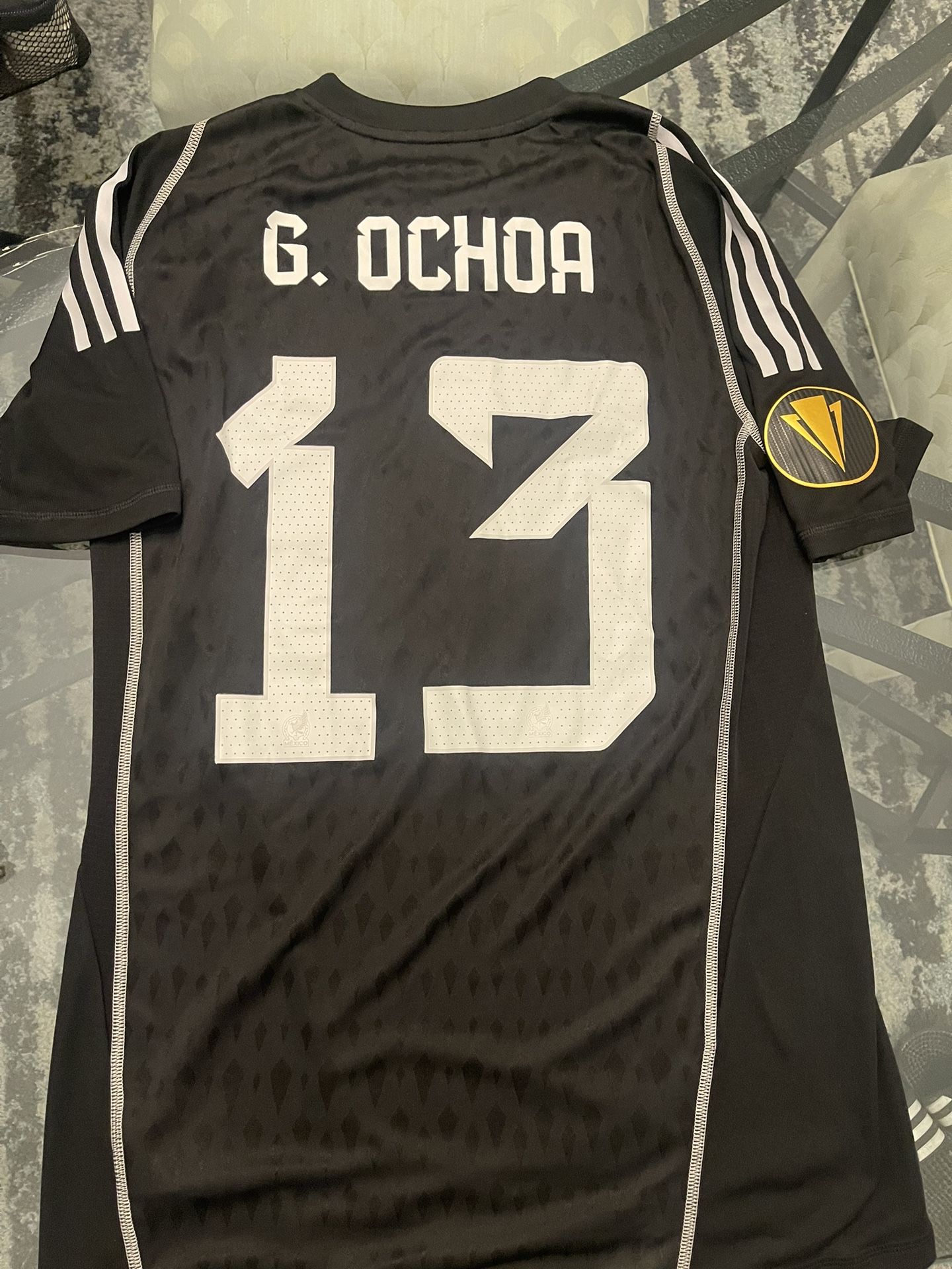 Memo Ochoa Jerseys Adidas Gold Cup Utileria Match Issued