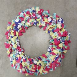 Fun Multicolor Handmade Wreath 