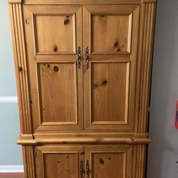 Wooden Hutch