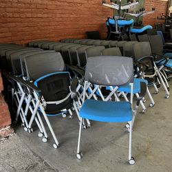 OFFICE NESTING CHAIRS by ALLSTEEL   -can Deliver-