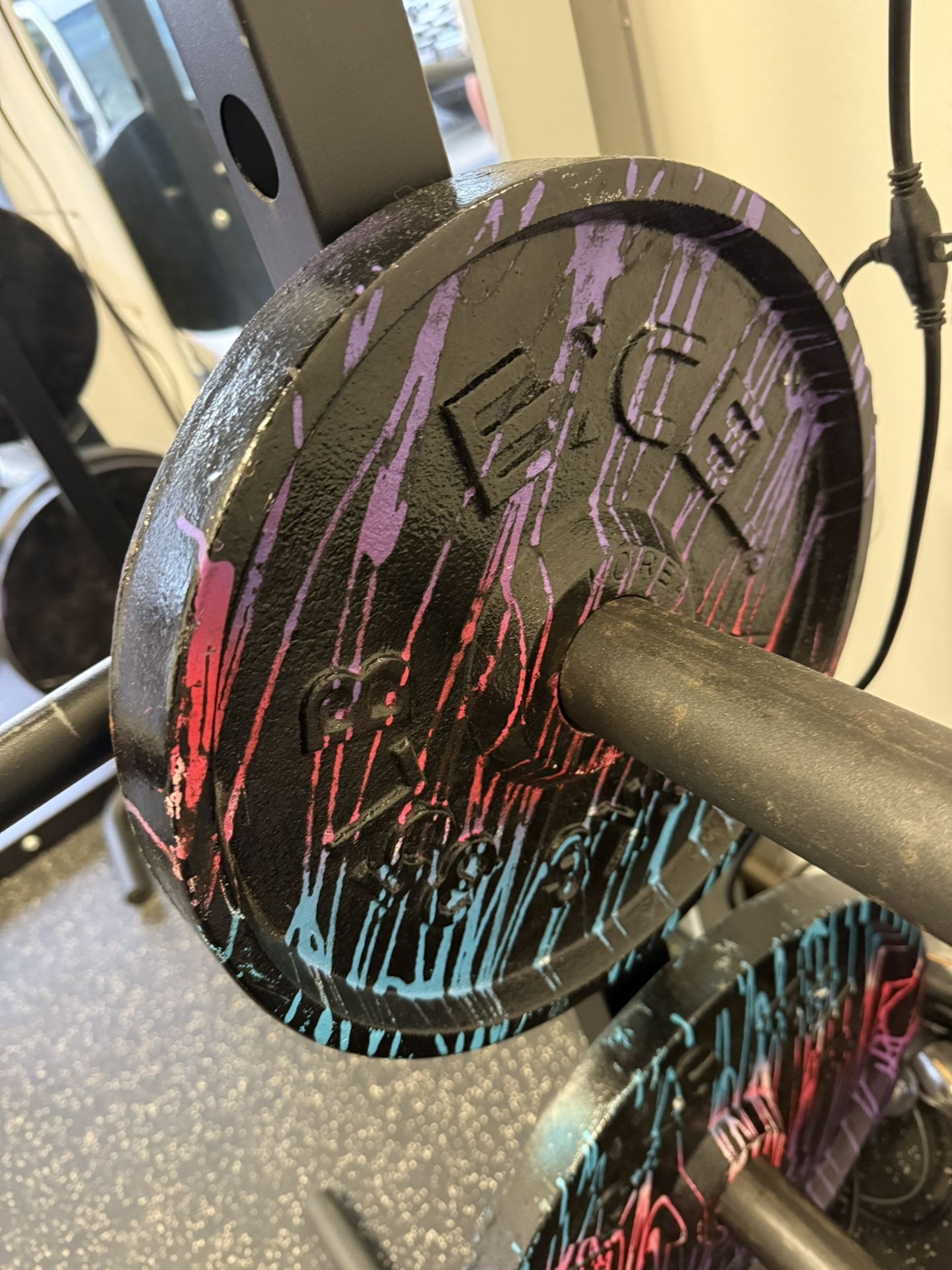 Custom Iron Weight Plates 45lbs