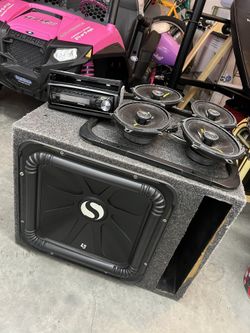Kicker Sub /Kicker Speakers