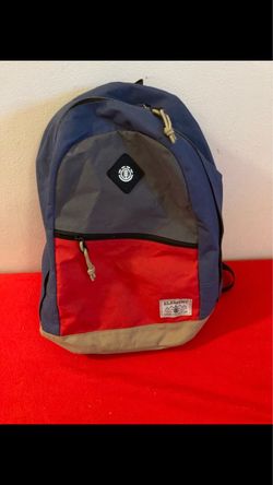 Element Skateboards Backpack Camp Collection 2-Tone Blue/Red