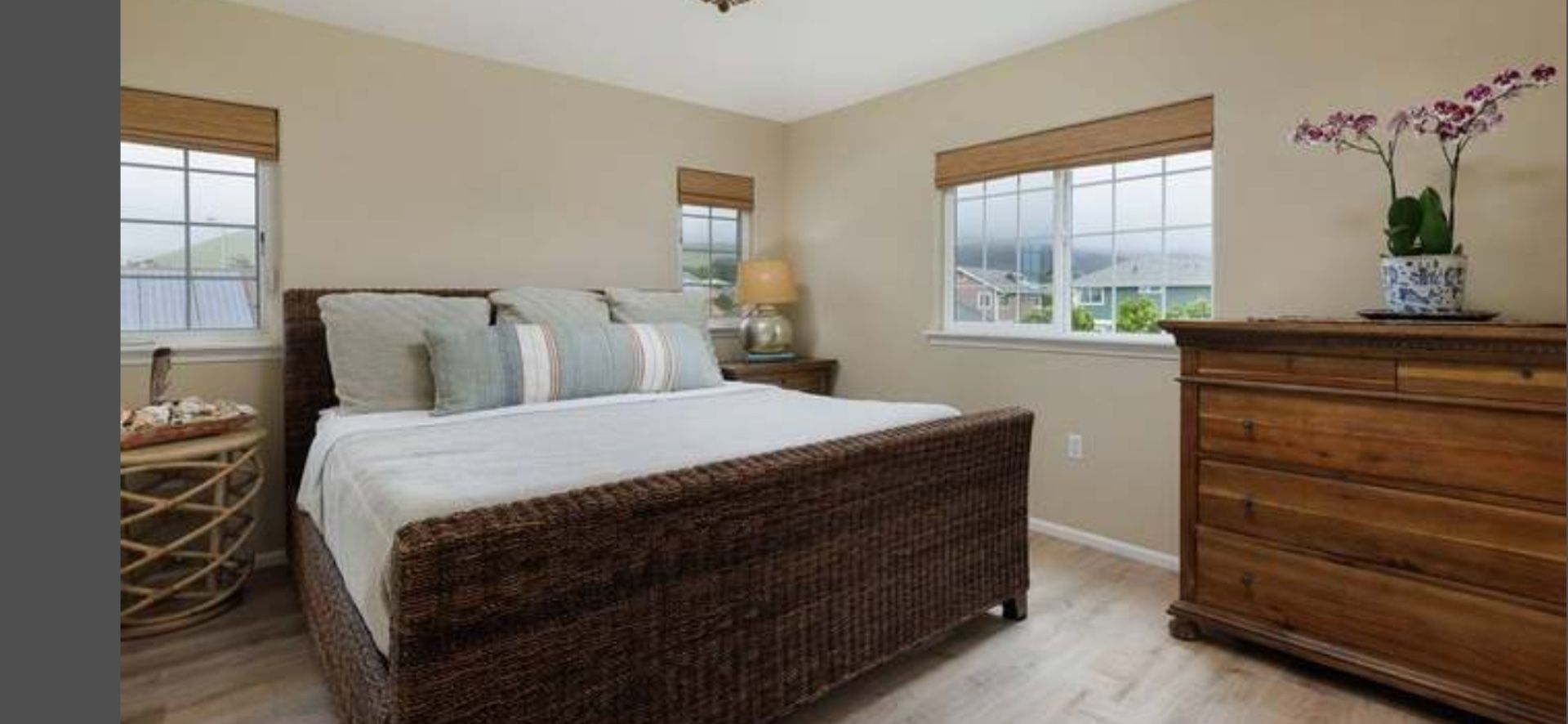 King Size Woven Bed Frame