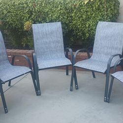 Patio Chairs Set of 4