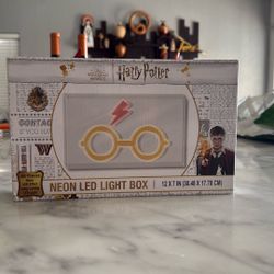 New Neon Led Light Box - Harry Potter 