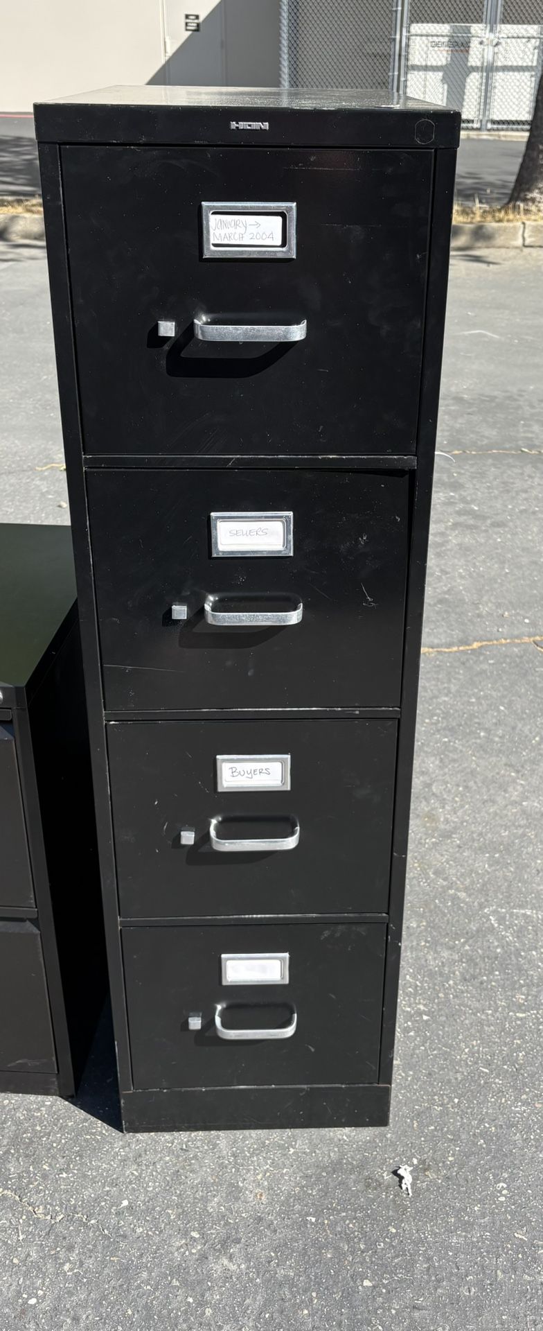 4 Drawer File Cabinet