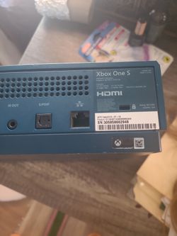 Xbox  one s deep blue limited edition