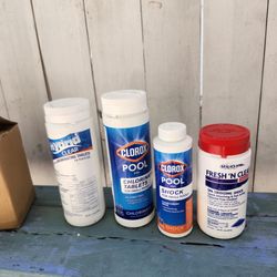 Pool/ spa cleaning chemicals
