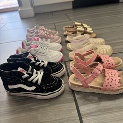 Toddlers Girls Shoe Size 8 