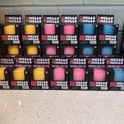 Nee Doh NeeDoh nice cream cone nice berg fuzz ball glow in dark funky pup cool cats Mello Mallo glitter cube nice cube squeeezy