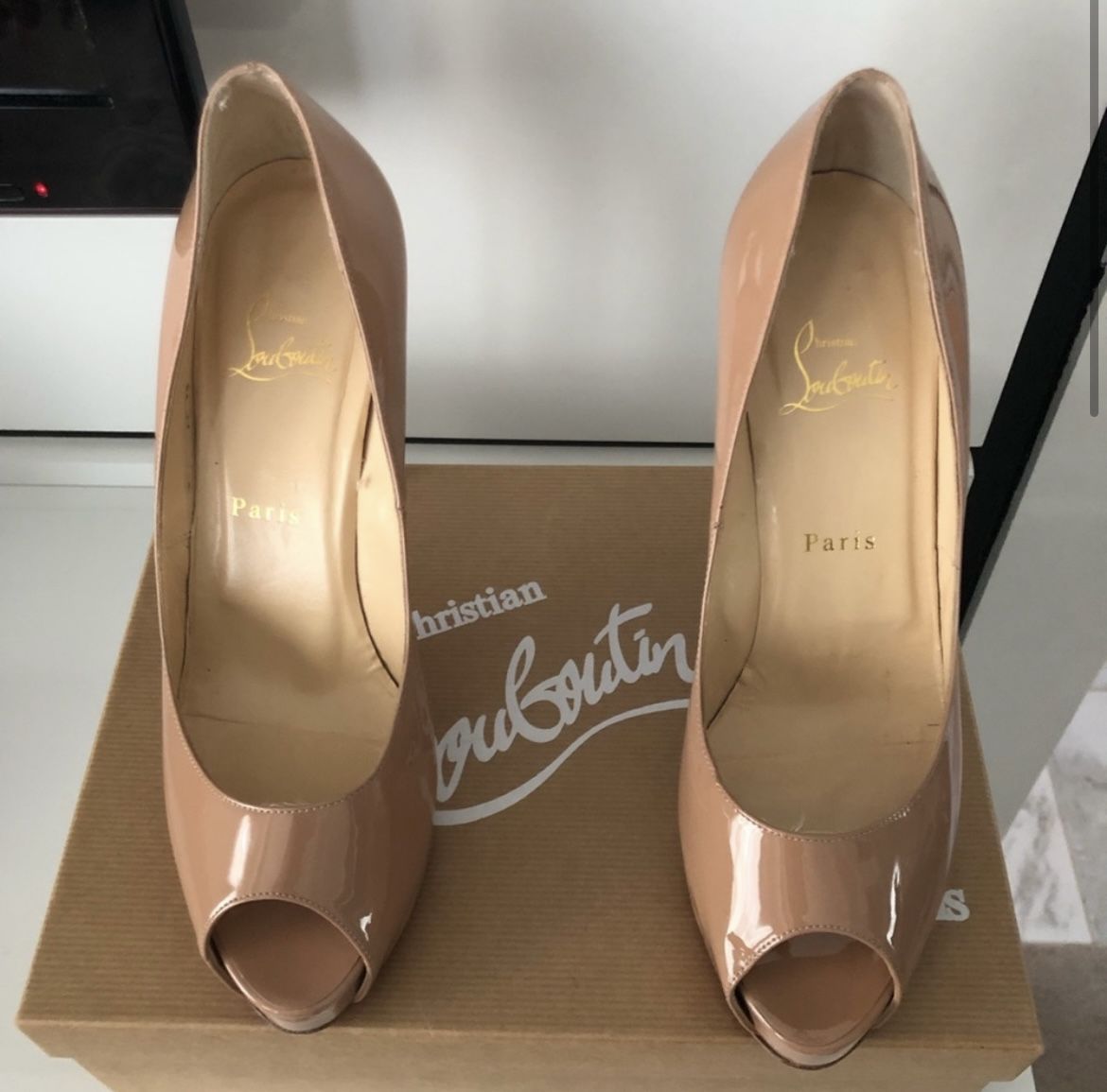 'Prive' Open Toe Pump CHRISTIAN LOUBOUTIN
