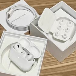 Apple AirPods Pro 2nd Generation – White, Active Noise Cancelling, Brand New Sealed