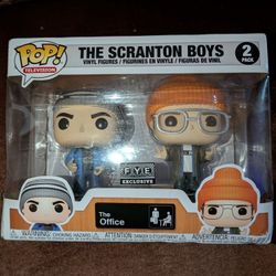 The Office Funko Pop - The Scranton Boys - FYE Exclusive 2-Pack - Michael Scott & Dwight Schrute