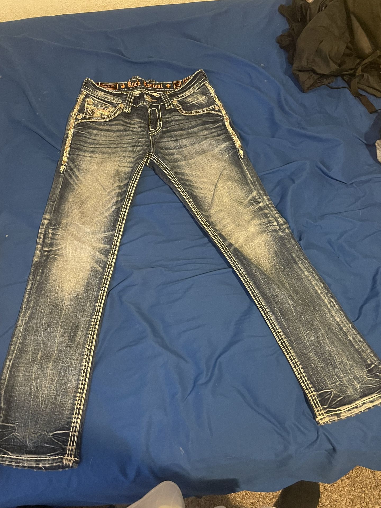 rock revival jeans