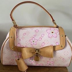 Vintage Louis Vuitton x Takashi Murakami Pink Monogram...