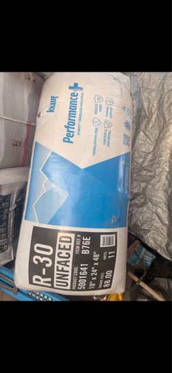 Insulation r30 and r38