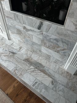4x12 marble tiles