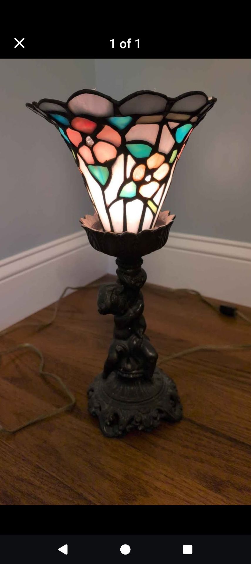 Tiffany styled lamp