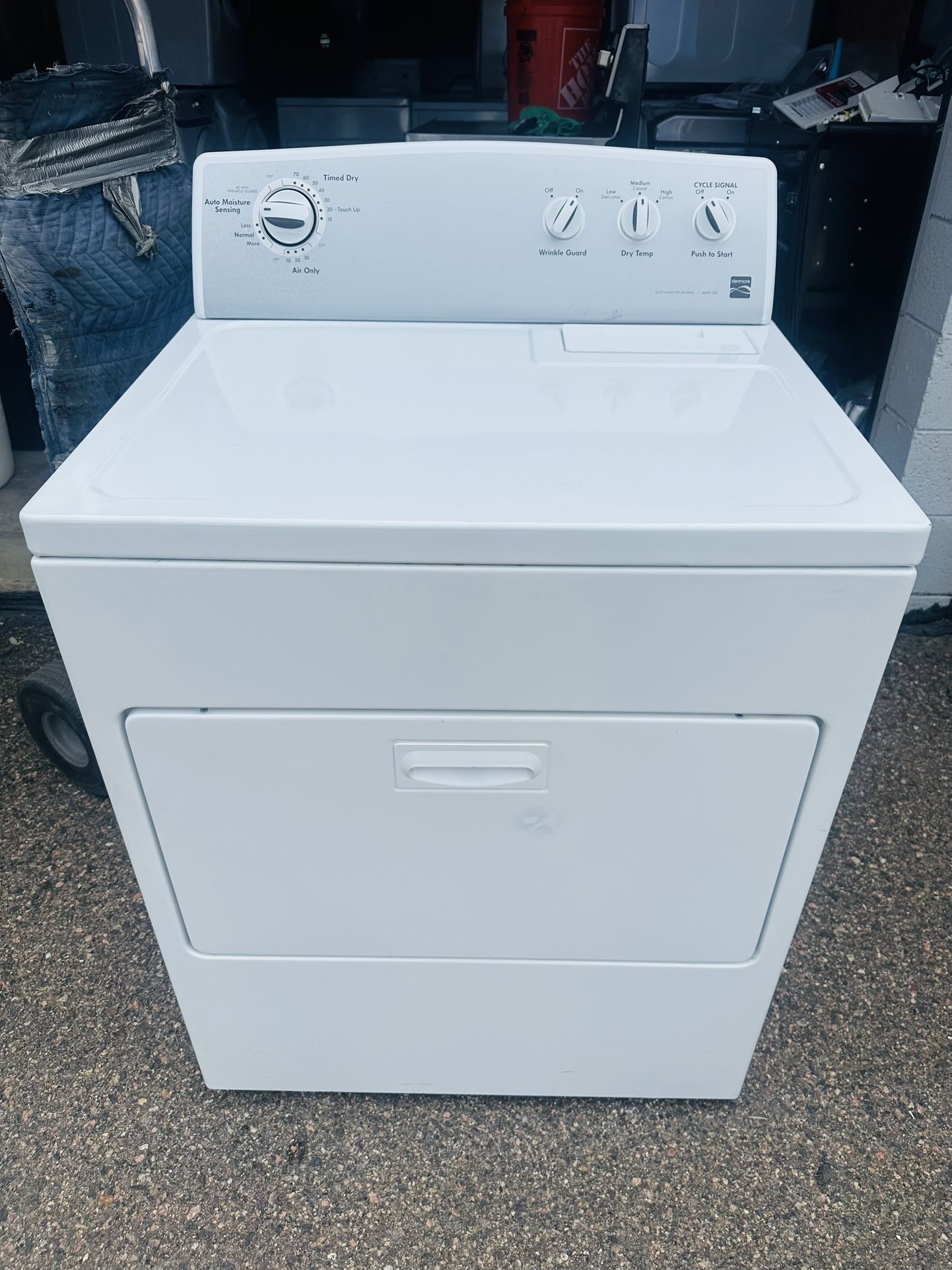 Kenmore Dryer 220. V 3 Months Warranty Delivery Installation