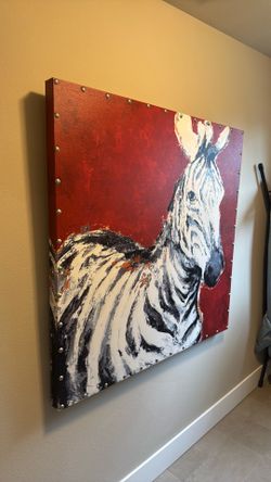 Zebras painting art work