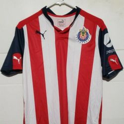 PUMA CHIVAS HOME JERSEY  YOUTH SIZE XXL-15/16 Y