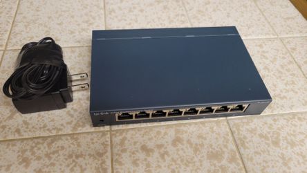TP-Link TL-SG108 8-Port Gigabit Desktop Switch
