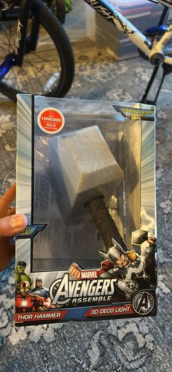 Marvel Thor Hammer 3D wall light