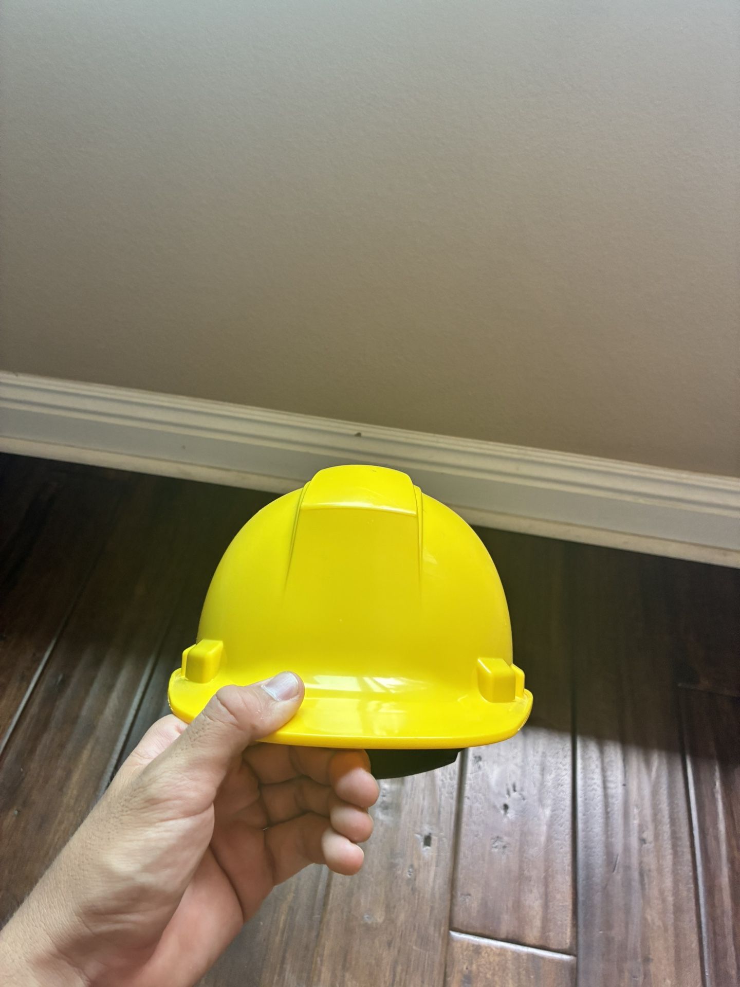 Yellow Type 1 Class E Hard Hat with 4-Point Ratchet Suspension