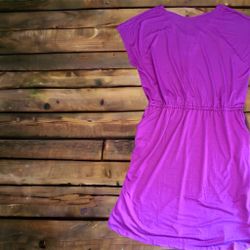LuLaRoe 3XL Isla Crossback Dress • Wide Neckline Dolman Short Sleeves Side Slits