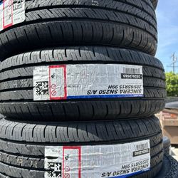 FALKEN SINCERA SN20 A/S 205/65R15XL Price$110 Each