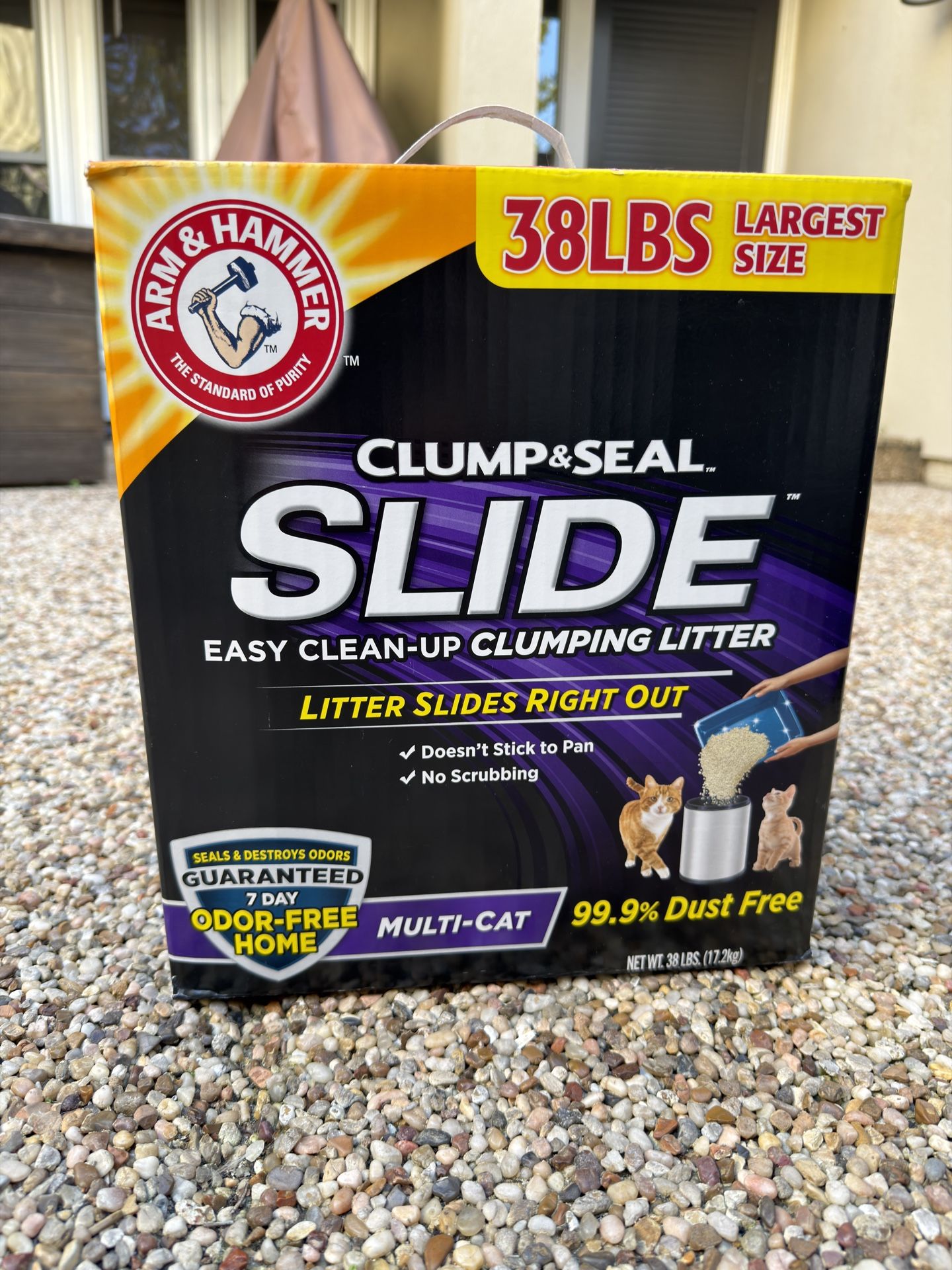 Arm & Hammer Slide Cat Litter 38lbs