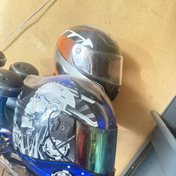 Helmet Ktm And The Blue One 