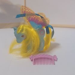 Vintage G1 Whirly Wing Flutter Pony W/comb