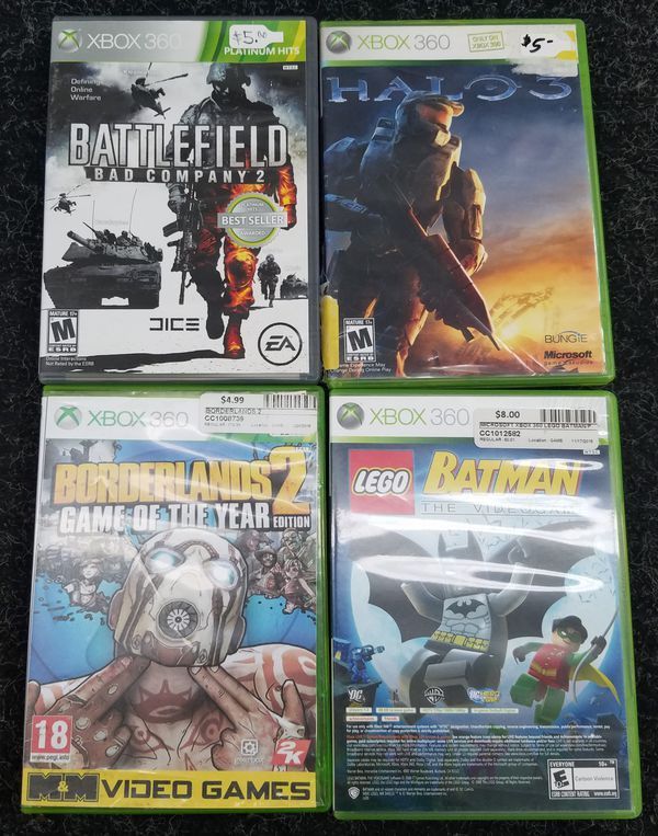 Xbox 360 games