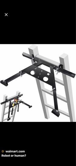 New Extension Ladder Stabilizer Wall Stand-Off Attachment w/ Hardware Black