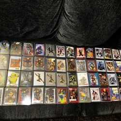 Marvel Wolverine cards 100 total