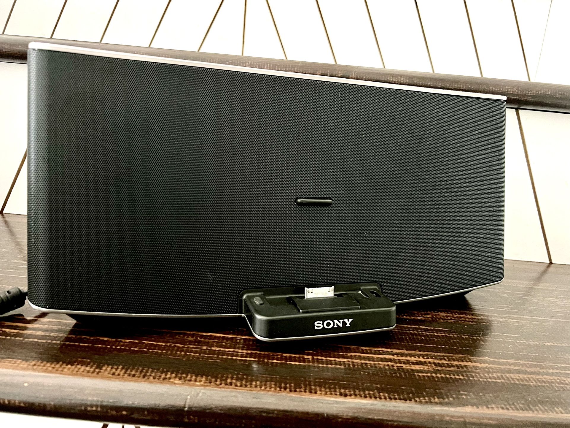 40 Watt Sony High Power Speaker Docking Station With Bluetooth