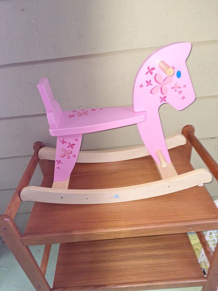 Labeled Rocking Horse