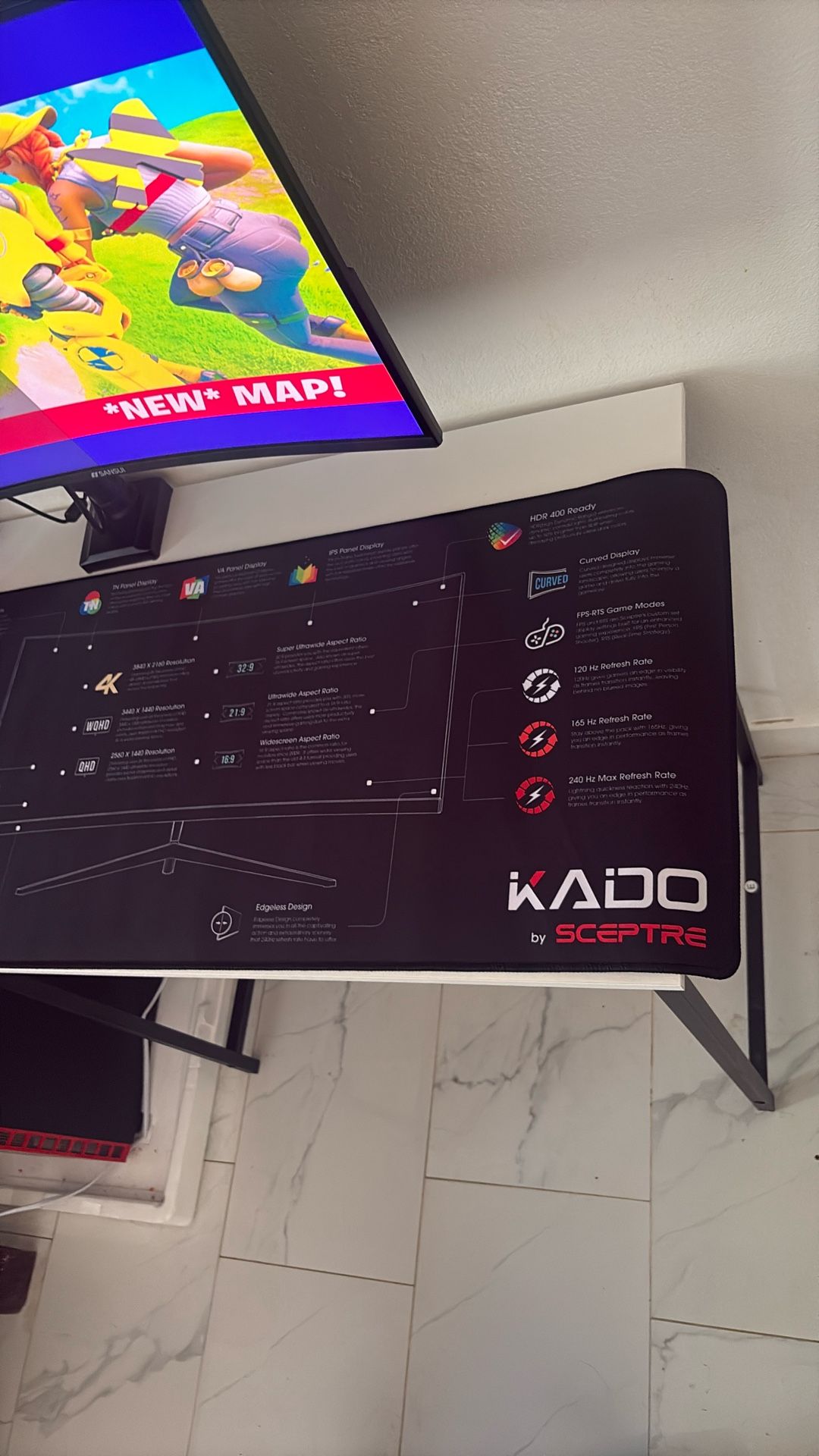 Sceptre Kado Full Size Mouse Pad