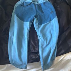 Blue Nike Tech Joggers/Sweats, Size Small