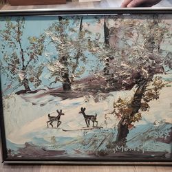 Morris Katz painting 1987