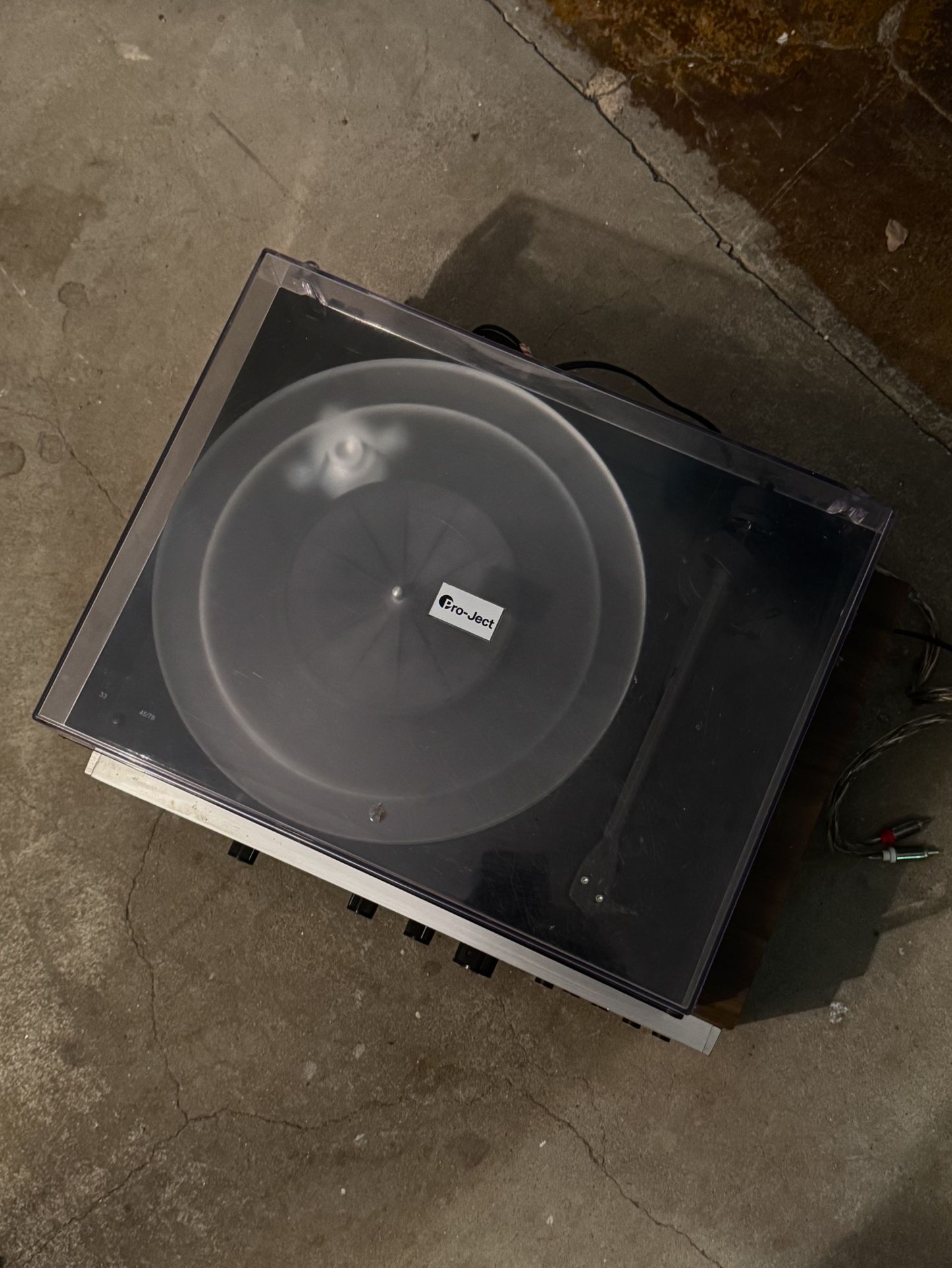 Upgraded Pro-Ject debut Carbon Esprit Turntable With digital amp and pre amp