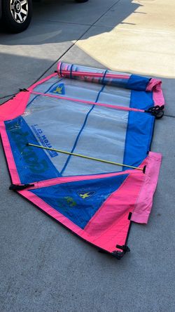 Gaastra Windsurf Sail Pink and Blue 4.4 m2