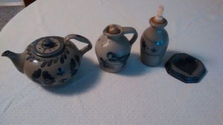 Salt glaze pottery