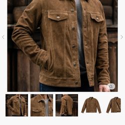 Thursday Boot Co Suede Trucker Jacket